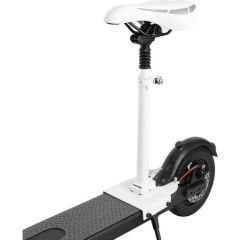 Citymate Elektrikli Scooter Koltuğu Katlanır Sele Beyaz