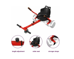 Tekonofonik Hoverkart Tüm Modellere Uyumlu Hoverboard Oturağı Go Hover Kırmızı