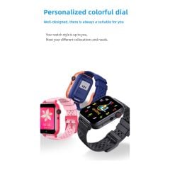 Teknofonik T3 Ultra Chıc-1 4g Görüntülü Konuşma Çift Kamera Gps Wifi Android Akıllı Çocuk Saati Mavi