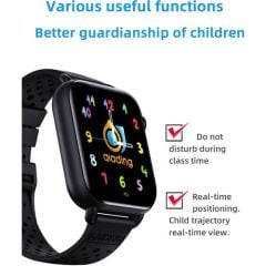 Teknofonik T3 Ultra Chıc-1 4g Görüntülü Konuşma Çift Kamera Gps Wifi Android Akıllı Çocuk Saati Mavi